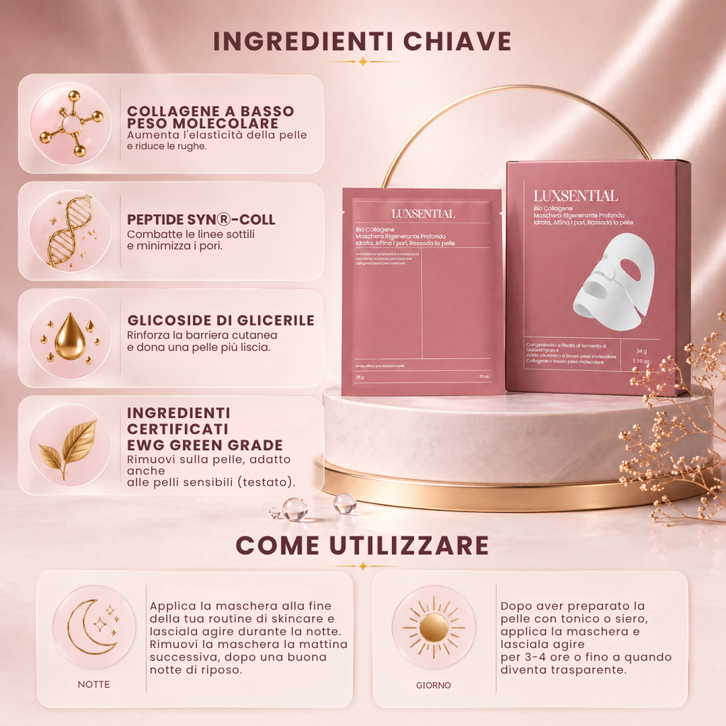 Puralys™ - Maschera al Bio-Collagene